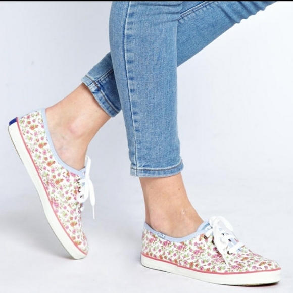 Ked Floral Sneakers - Picture 2 of 4